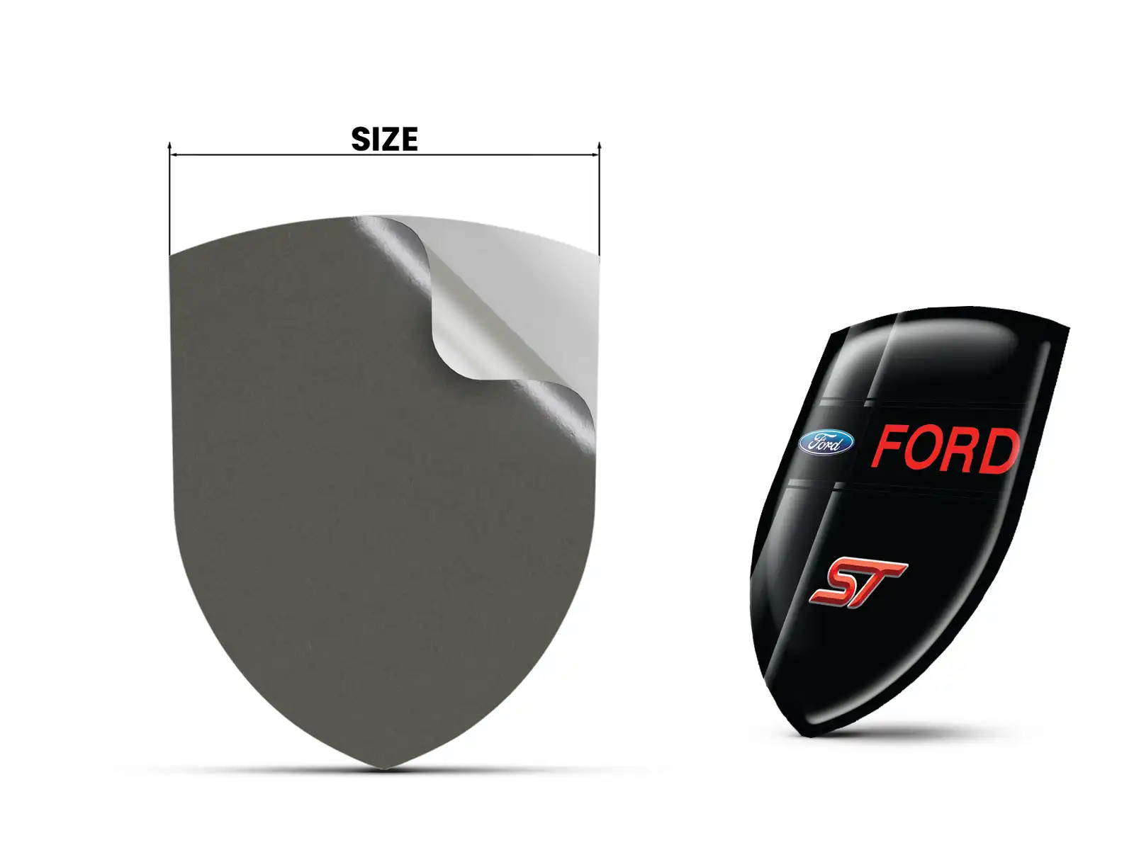 Ford Auto Seiten Decals Edition Max Modern Stil Langlebig